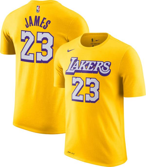 PLAYERA LEBRON LAKERS 23 DRI-FIT COTTON TEE