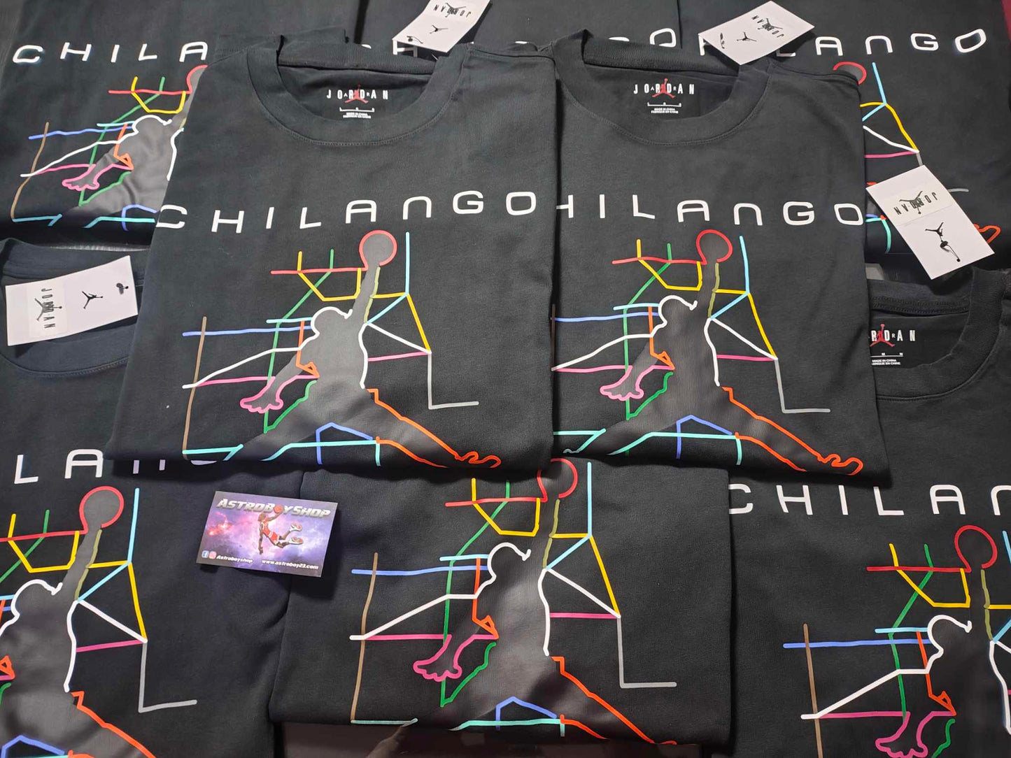 PLAYERA CHILANGO BLACK "AMPLIA"