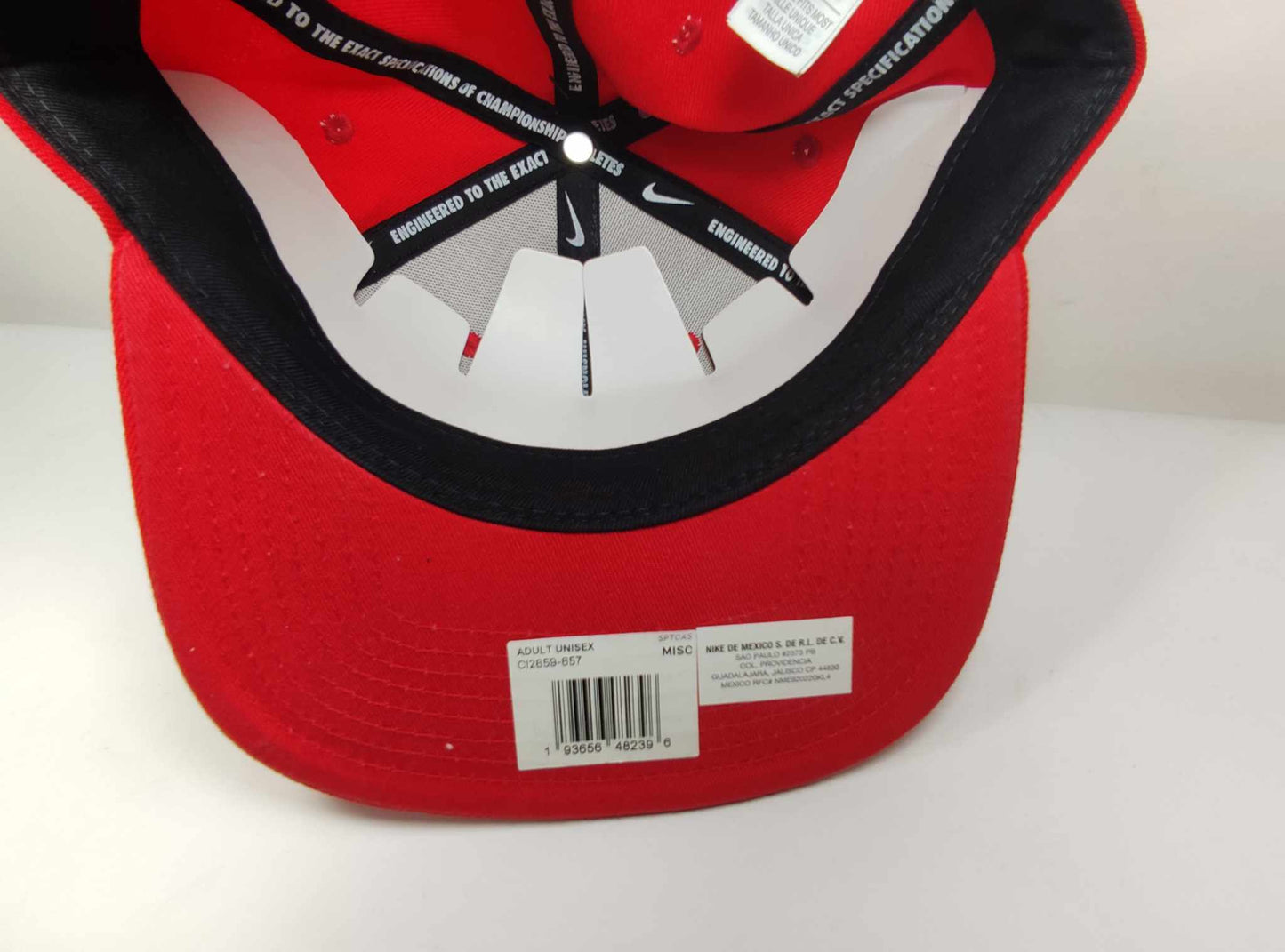 GORRA NIKE PRO FUTURA RED BLUE BIG LOGO