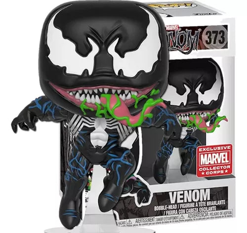 FUNKO POP VENOM #373 PACK CON PLAYERA (XL) Y SQUISH