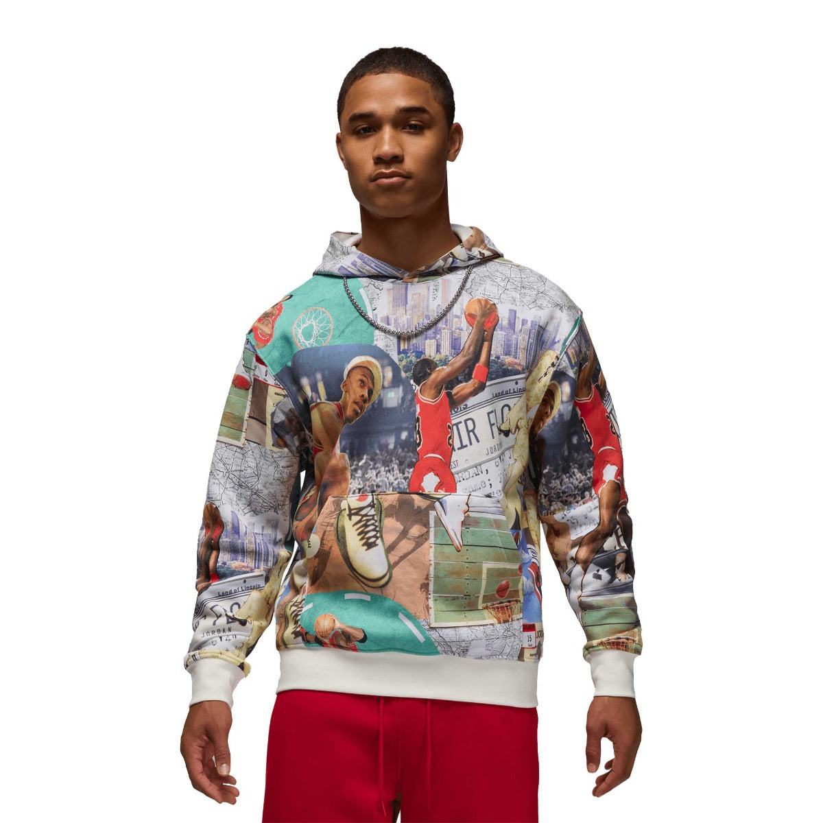 SUDADERA JORDAN BROOKLIN GRAPHICS FL