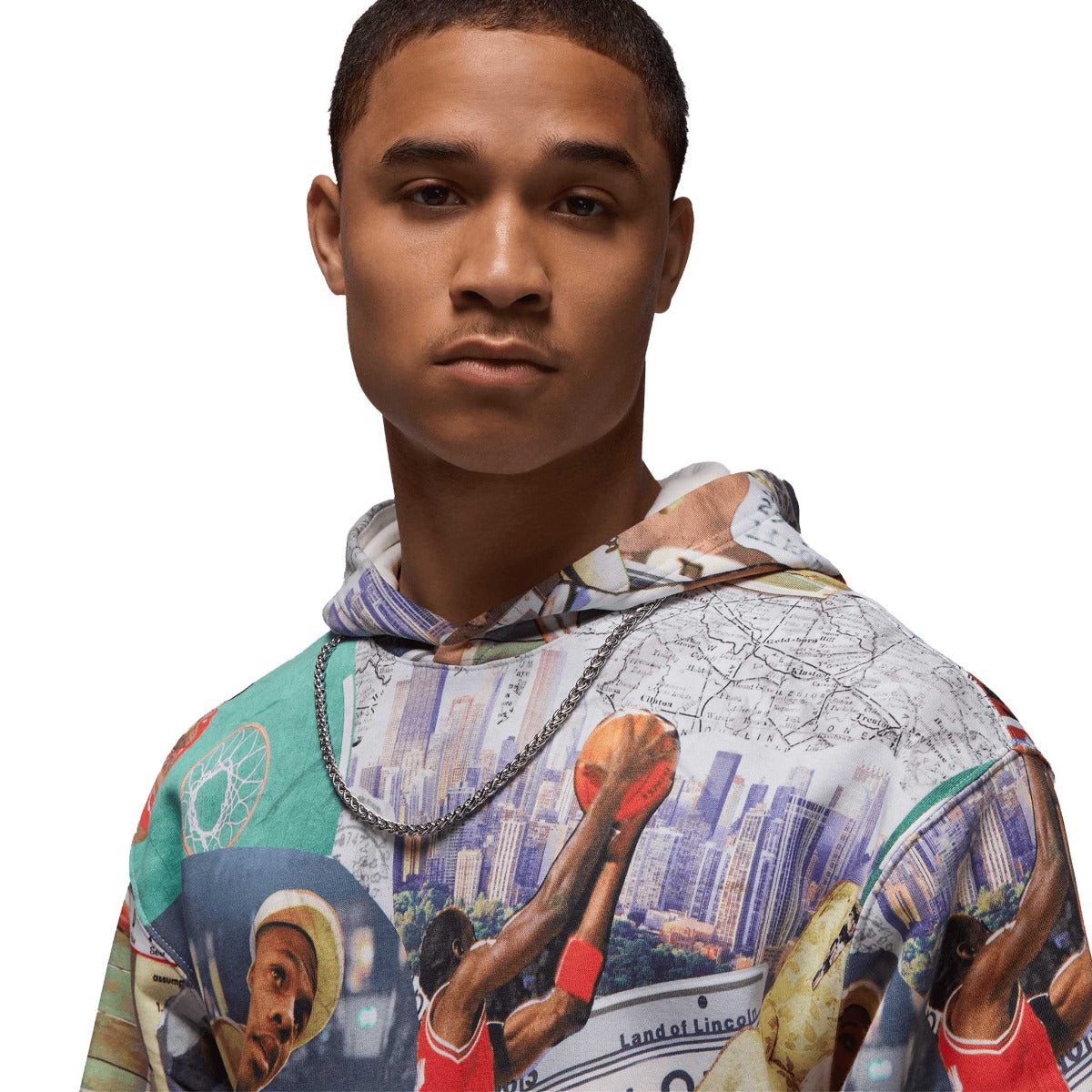 SUDADERA JORDAN BROOKLIN GRAPHICS FL