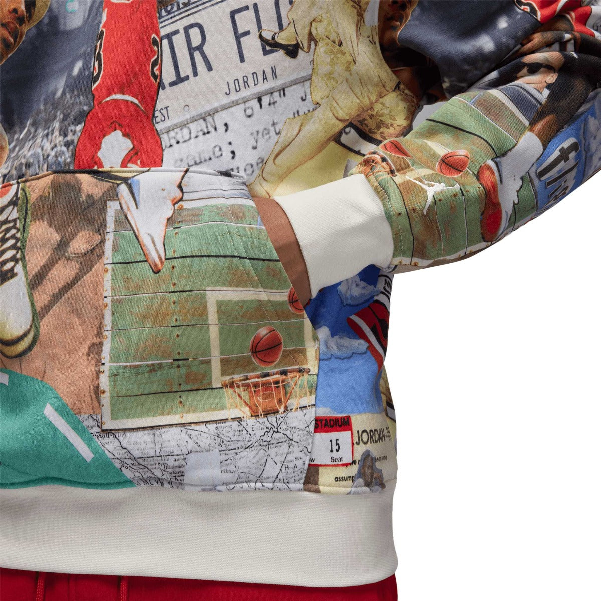 SUDADERA JORDAN BROOKLIN GRAPHICS FL