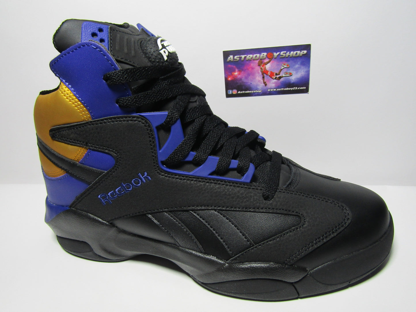 RBK SHAQ ATTAQ LAKERS PUMP EN CAJA LENGUETA INFLABLE