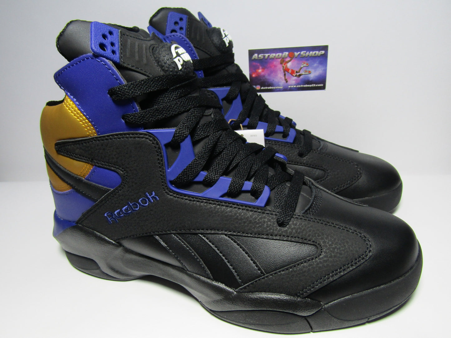RBK SHAQ ATTAQ LAKERS PUMP EN CAJA LENGUETA INFLABLE