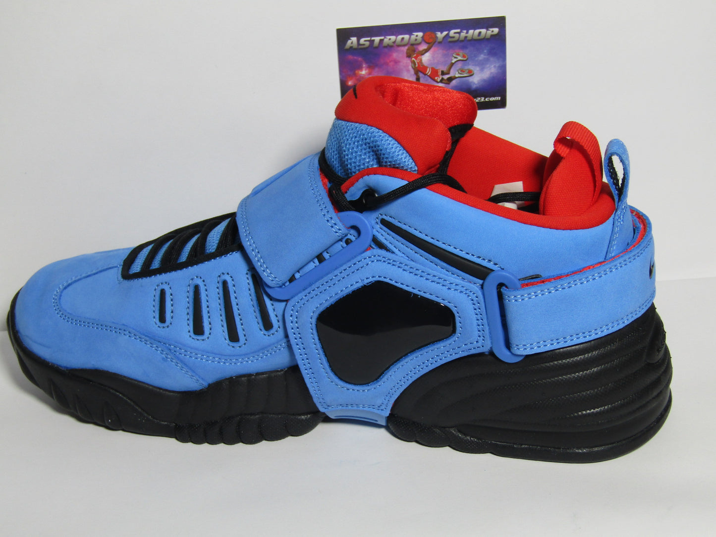 NIKE ADJUST FORCE X AMBUSH BLUE HABANERO RED EN CAJA