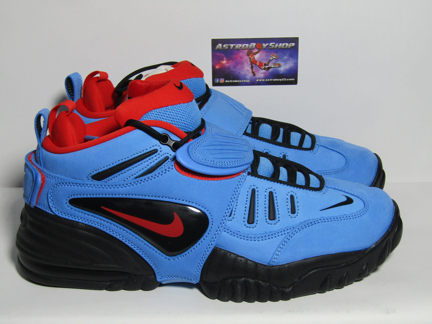 NIKE ADJUST FORCE X AMBUSH BLUE HABANERO RED EN CAJA