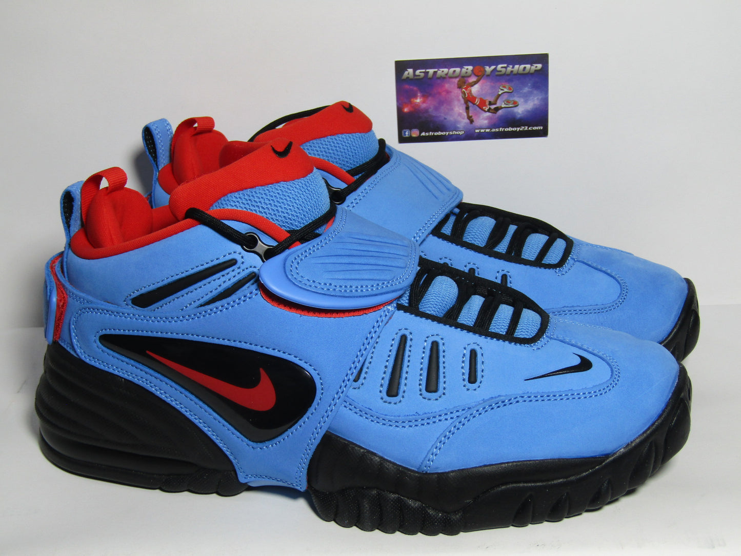 NIKE ADJUST FORCE X AMBUSH BLUE HABANERO RED EN CAJA