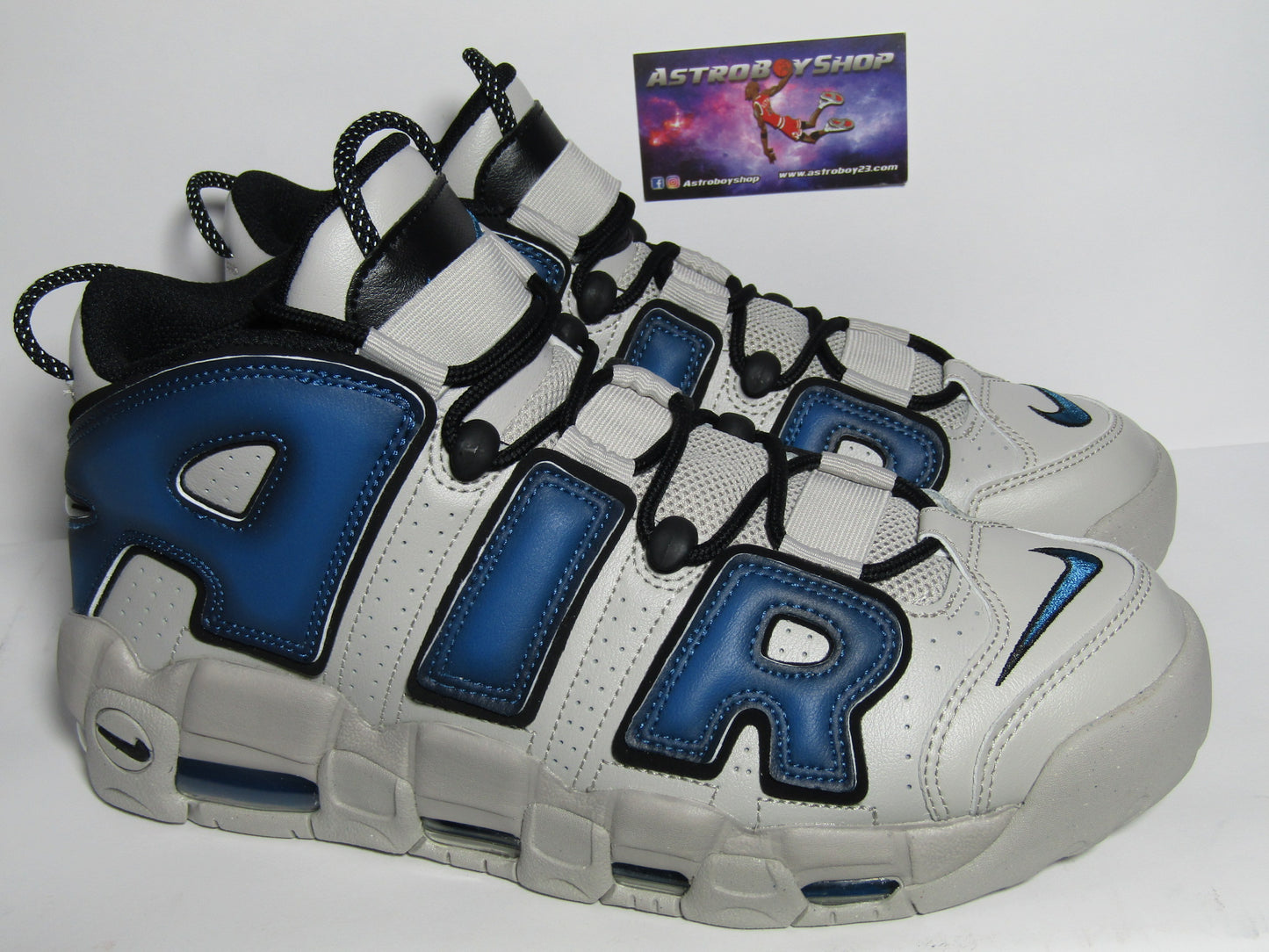 PIPPEN AIR MORE UPTEMPO INDUSTRIAL BLUE EN CAJA
