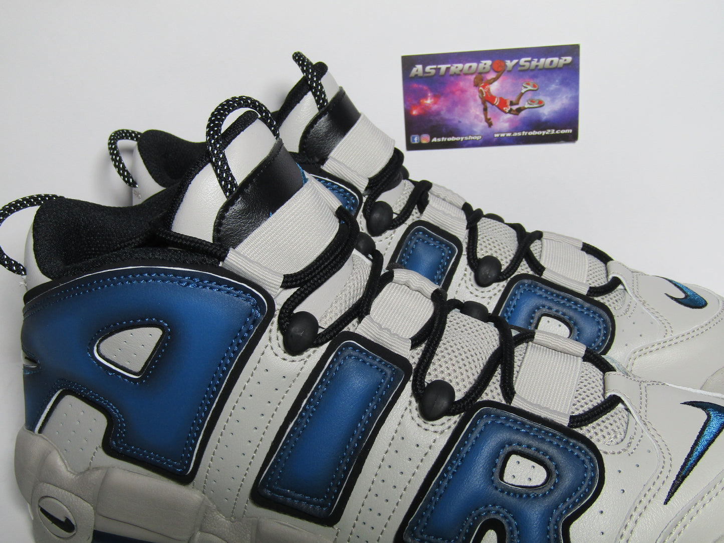PIPPEN AIR MORE UPTEMPO INDUSTRIAL BLUE EN CAJA