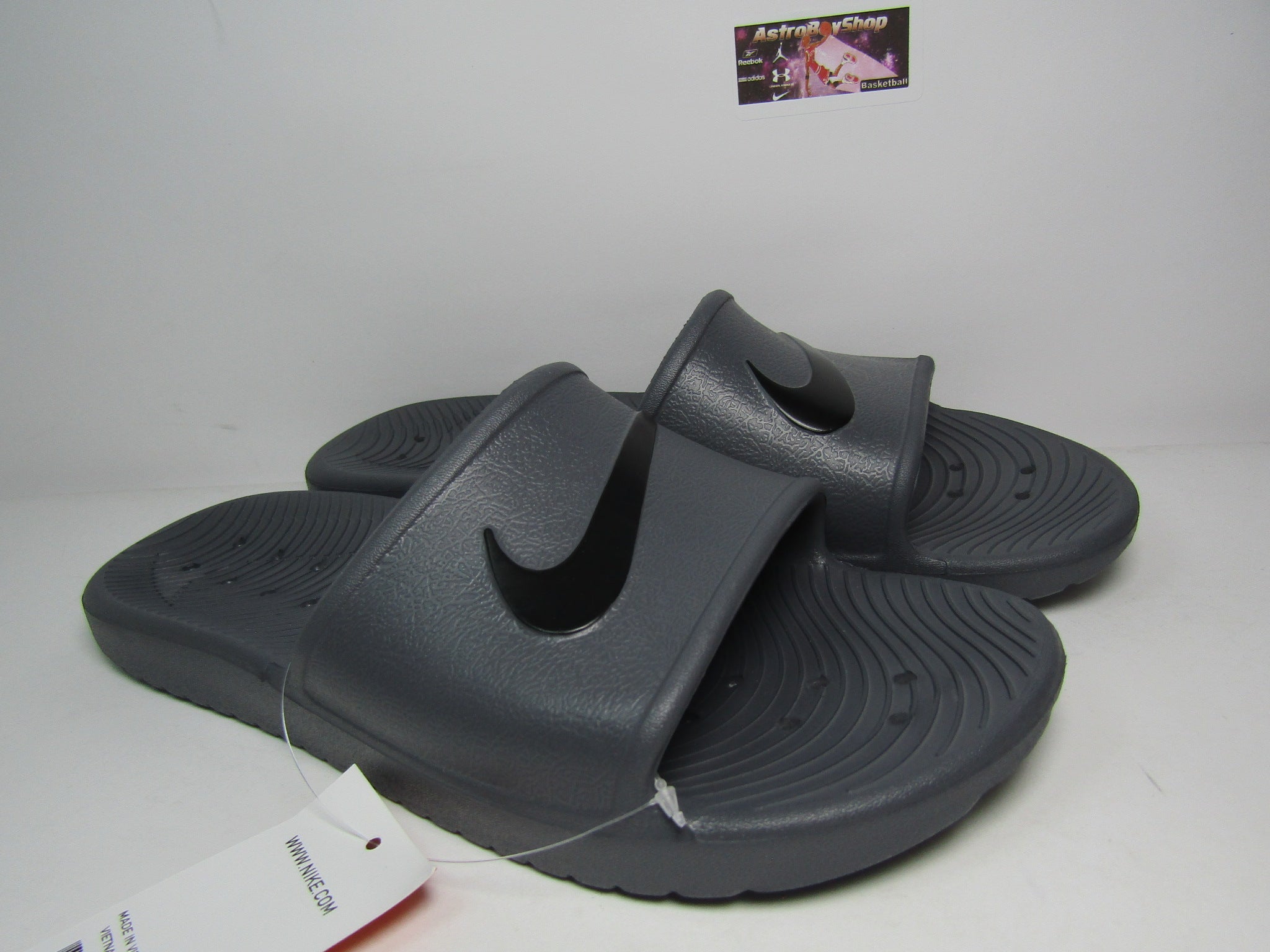 Nike kawa shower marble slide sandal on sale