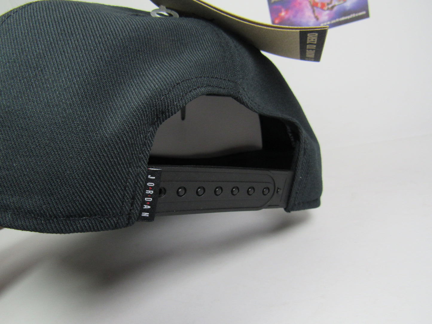 GORRA JORDAN PLANA BLACK & WHITE VICERA QUAD(M/L UNITALLA)