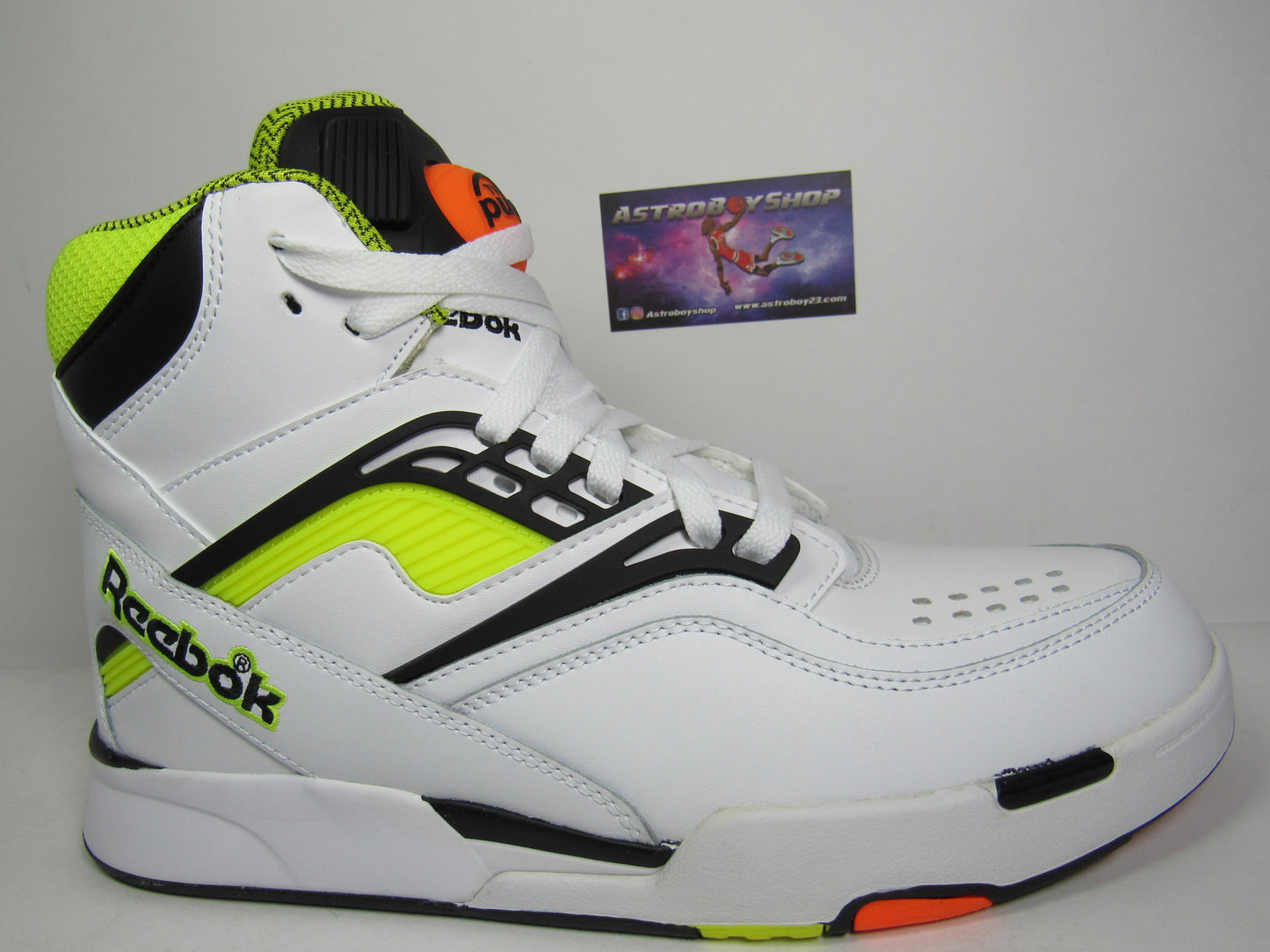 REEBOK THE PUMP TWILIGHT ZONE II SOLAR YELLOW DOMINIQUE WILKINS EN CAJA
