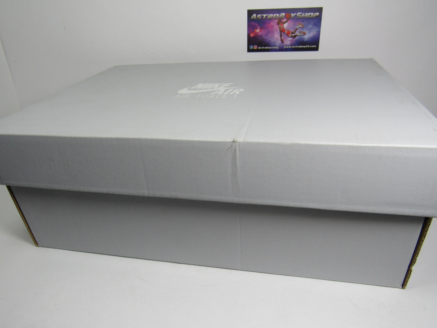 NIKE AIR FORCE 1 KIDS "PHOTO BLUE" EN CAJA