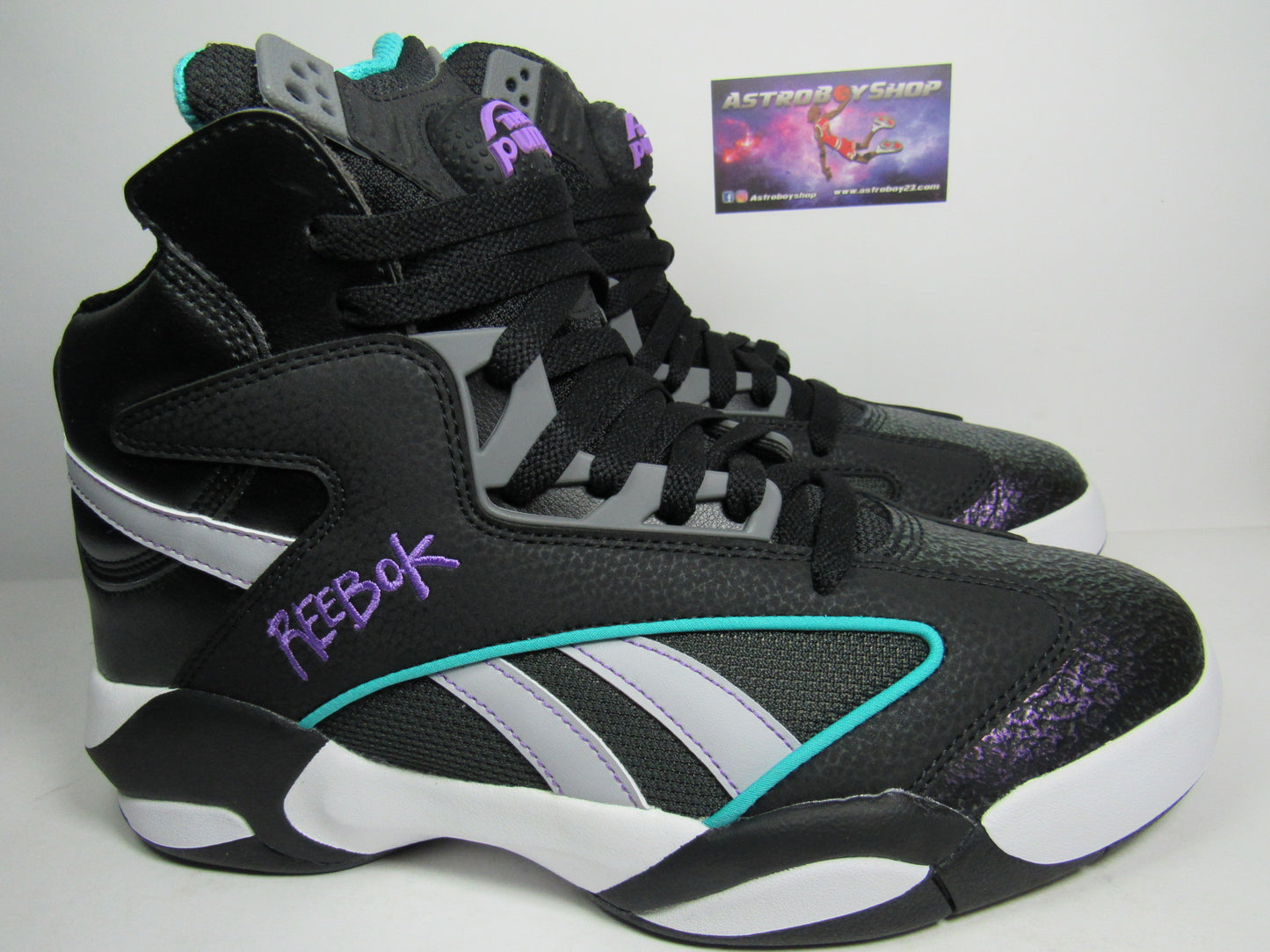 RBK SHAQ ATTAQ THE PUMP BLACKTOP EN CAJA
