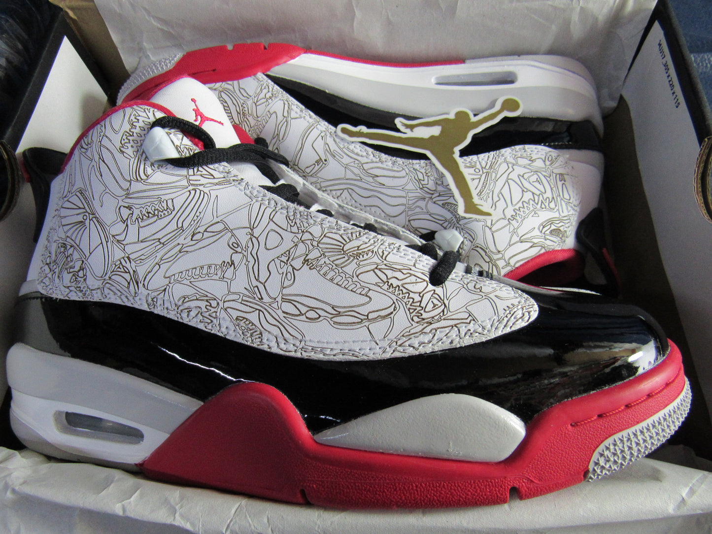 JORDAN DUB ZERO KIDS VARSITY RED EN CAJA