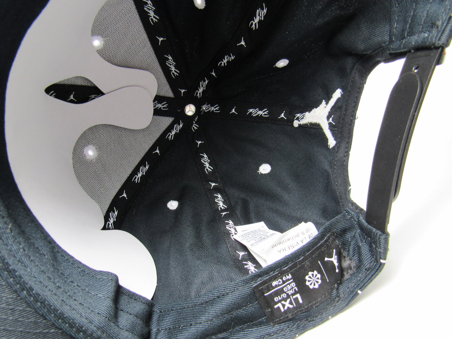 GORRA PLANA JORDAN MVP BARONS BLACK (L/XL)