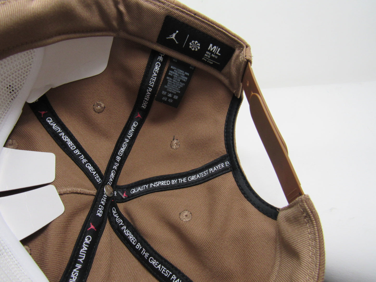 GORRA JORDAN PLANA BROWN HAT AJ5 (M/L)