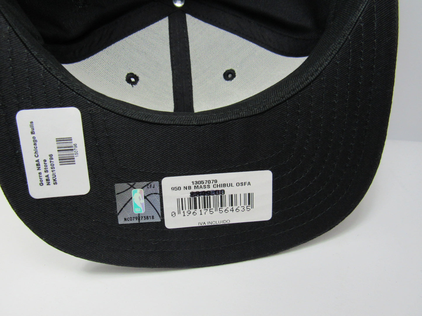 GORRA CHICAGO BULLS BLACK NEW ERA BASICS NBA
