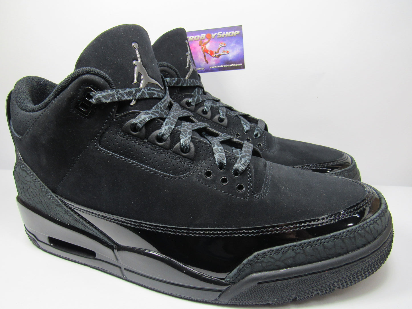 JORDAN 3 BLACK CAT EN CAJA