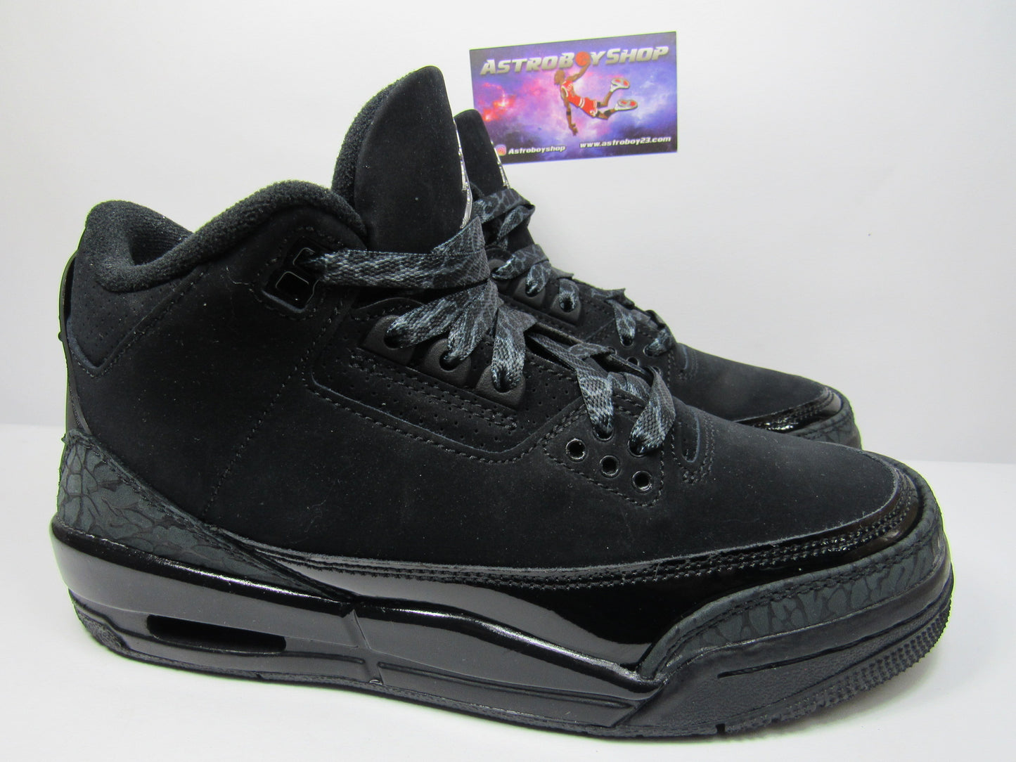 JORDAN 3 BLACK CAT KIDS EN CAJA