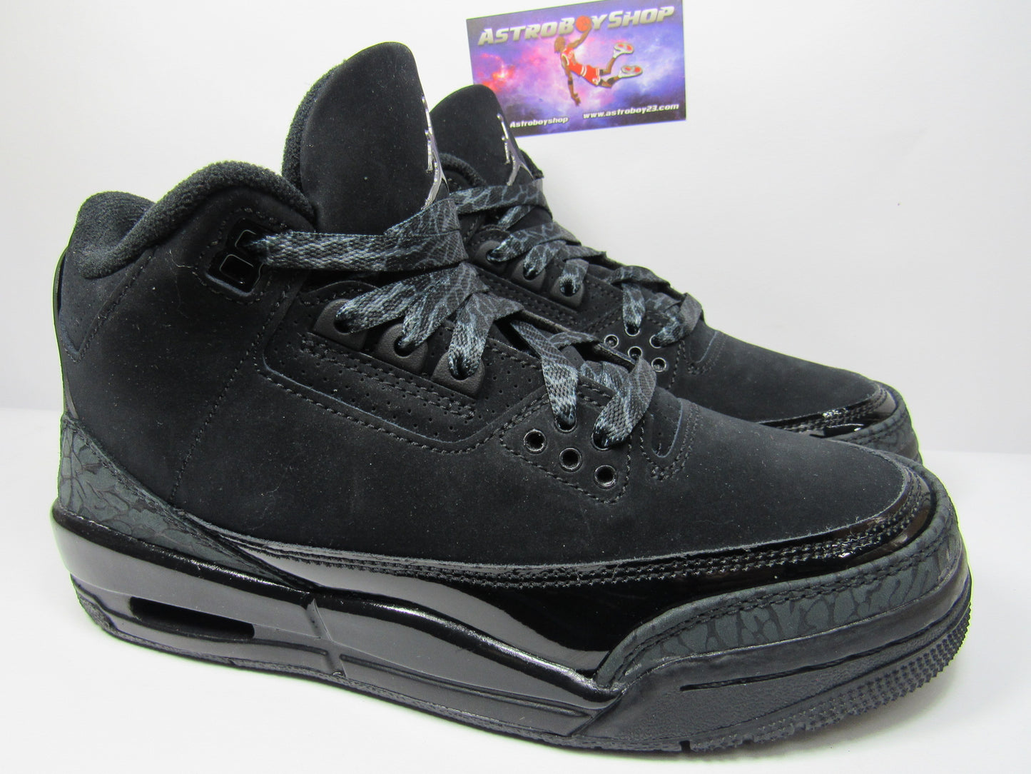 JORDAN 3 BLACK CAT KIDS EN CAJA