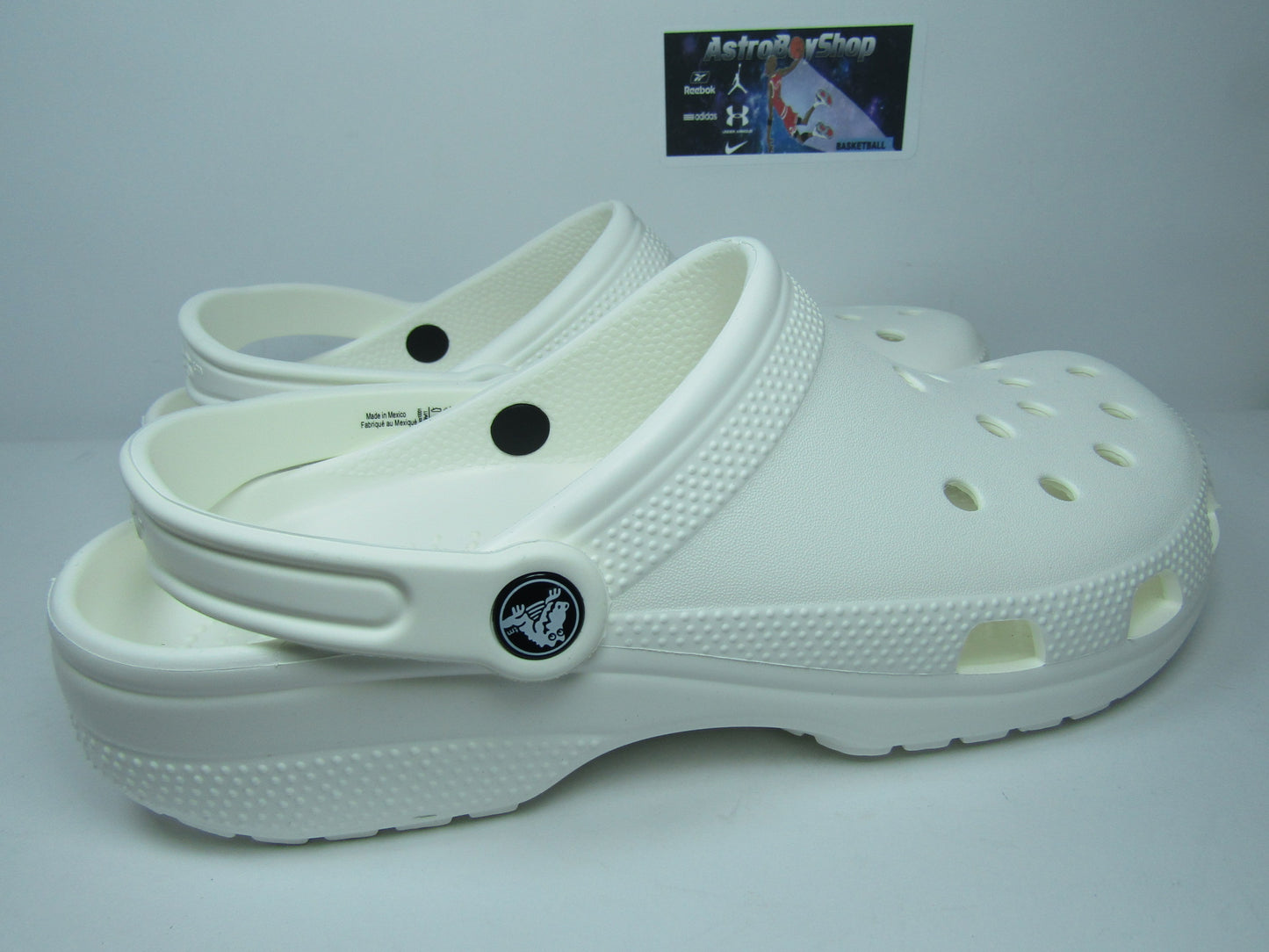 CROCS CLASSICS WHITE EN SU BOLSA