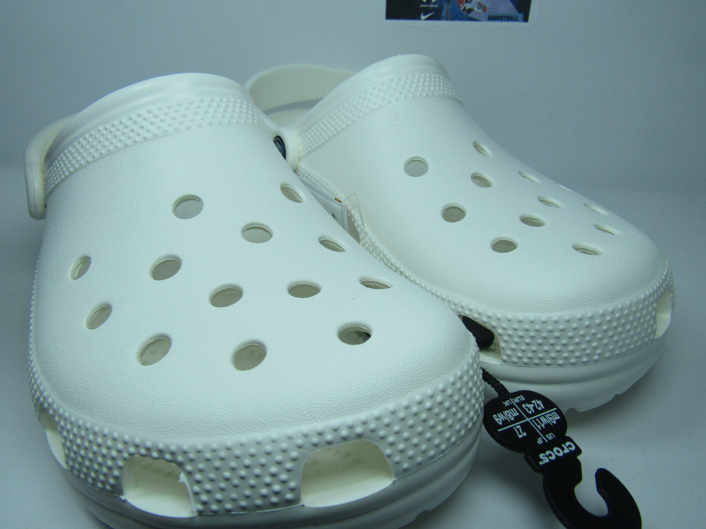 CROCS CLASSICS WHITE EN SU BOLSA