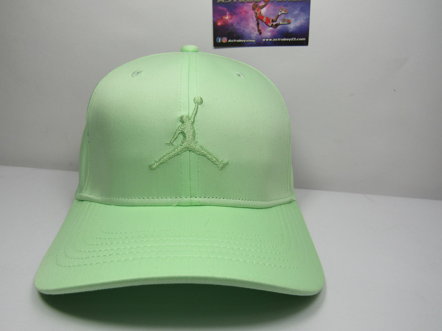 GORRA CURVA JORDAN RISE HAT EMERALD GREEN (M/L)