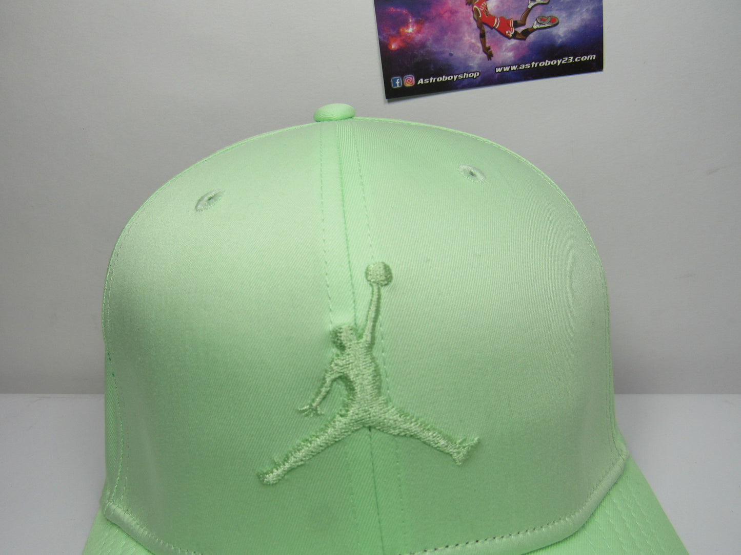 GORRA CURVA JORDAN RISE HAT EMERALD GREEN (M/L)