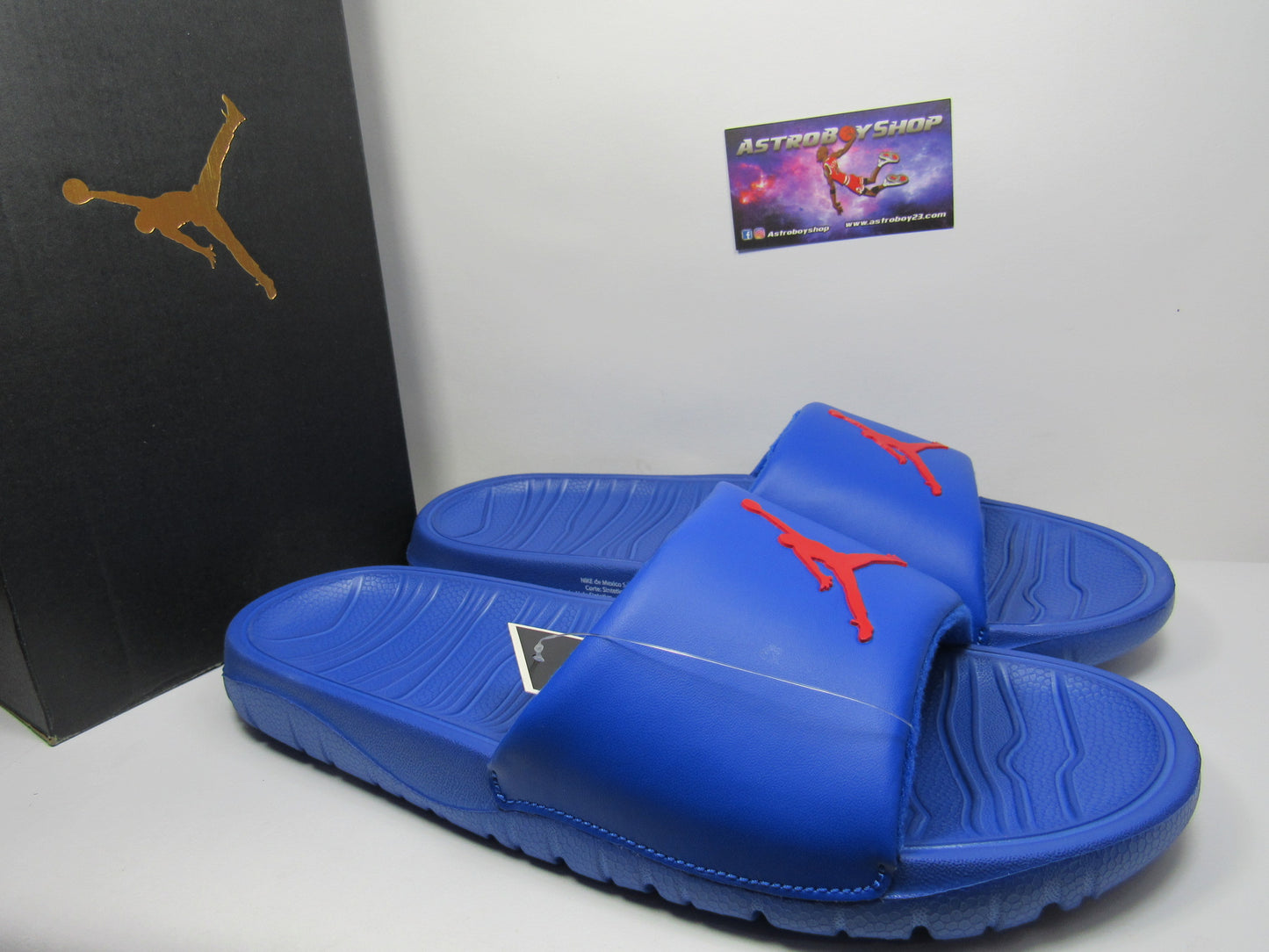 SANDALIAS JORDAN BREAK HYPER ROYAL EN CAJA