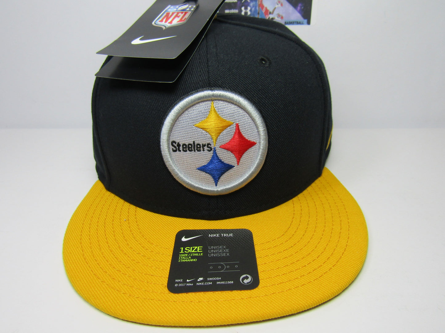 GORRA NIKE STEELERS SNAPBACK BORDADA