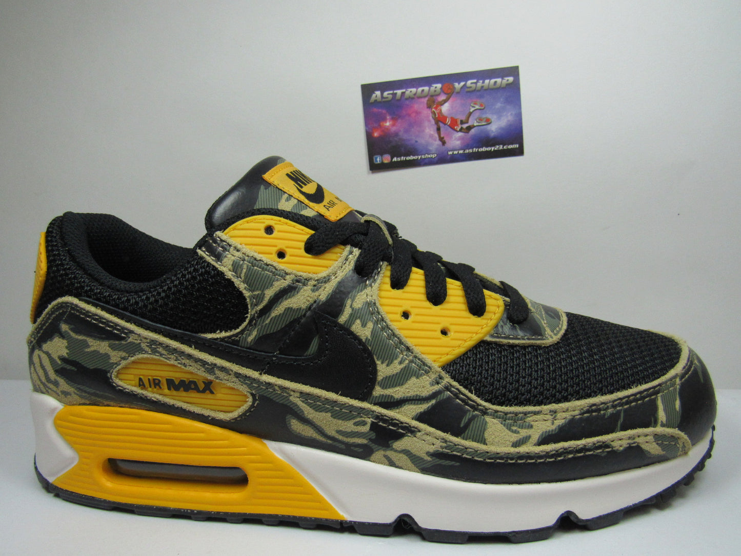 NIKE AIR MAX 90 "CAMOUFLAGE GOLD" EN CAJA