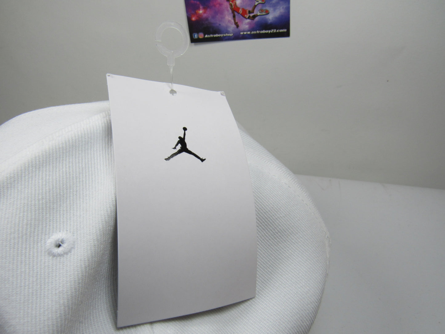 GORRA JORDAN PLANA PRO WHITE BORDADO GRUESO (2021) PLANA UNITALLA