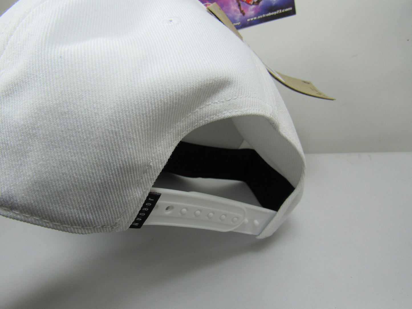 GORRA JORDAN PLANA WHITE ZERO (UNITALLA ADULTO)
