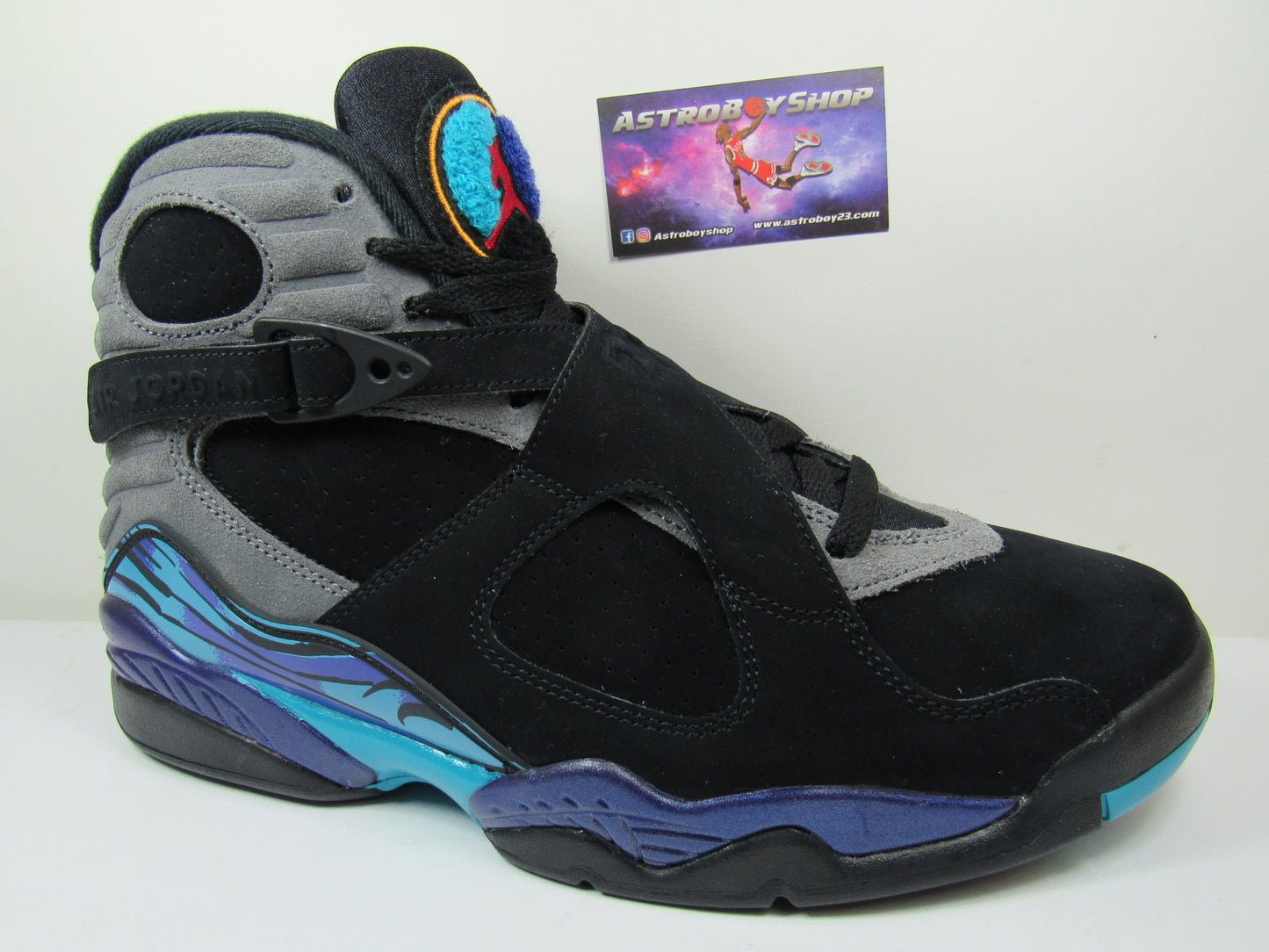 JORDAN 8 AQUA 2025 EDITION EN CAJA