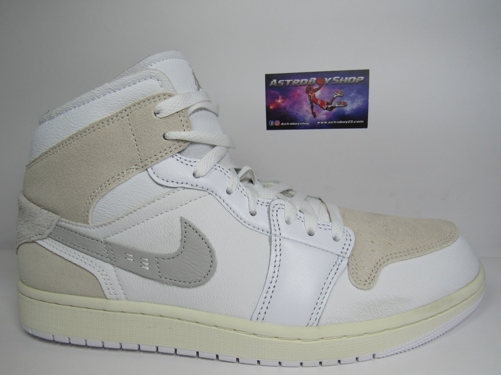 JORDAN 1 MID CRAFT TECH GREY EN CAJA ASTROBOYSHOP SNEAKER STORE