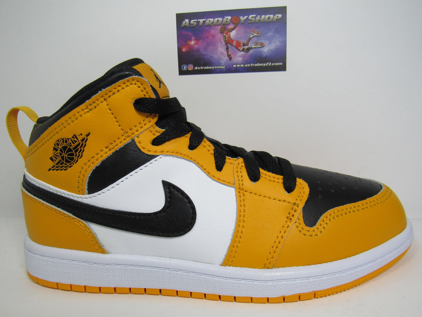 JORDAN 1 MID (PS) KIDS EN CAJA (22 CM)