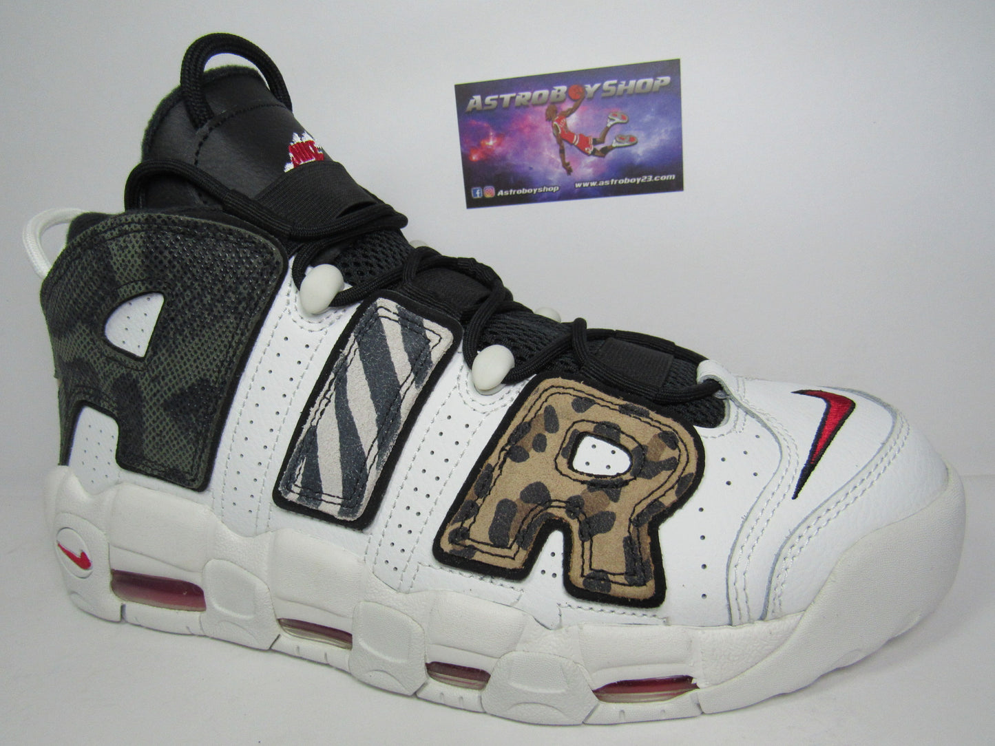 PIPPEN AIR MORE UPTEMPO "ANIMAL" EN CAJA