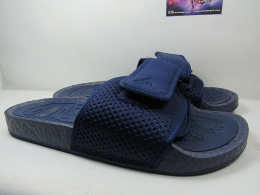 SANDALIAS ADIDAS BOOST HU HU PHARELL NAVY EN CAJA BLUE