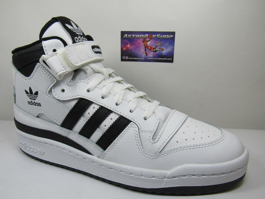 ADIDAS FORUM MID WHITE & BLACK EN CAJA (29 MEX)