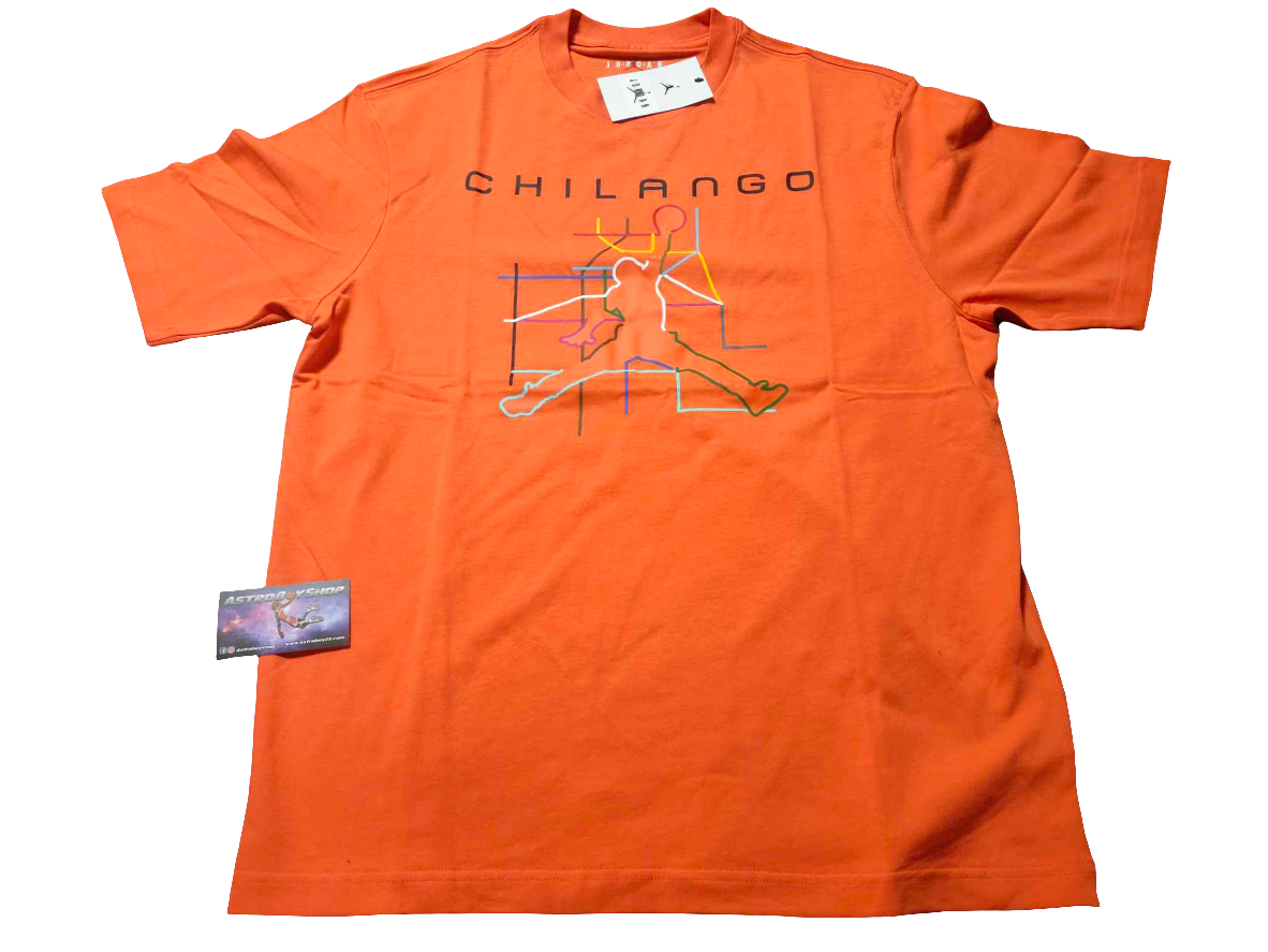 PLAYERA JORDAN CHILANGO 2023 ORANGE "AMPLIA"