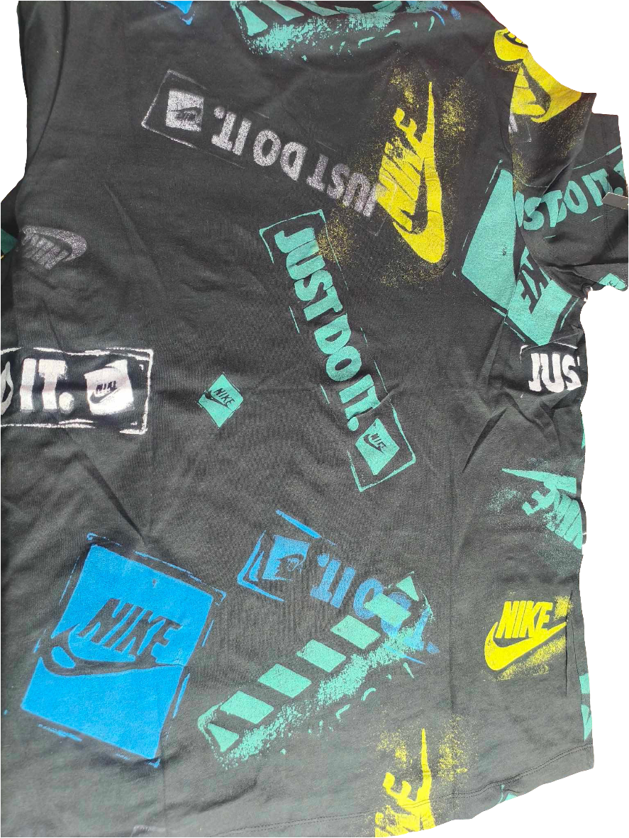 PLAYERA NIKE JUST DO IT "LOGOS" COTTON TEE (XL)