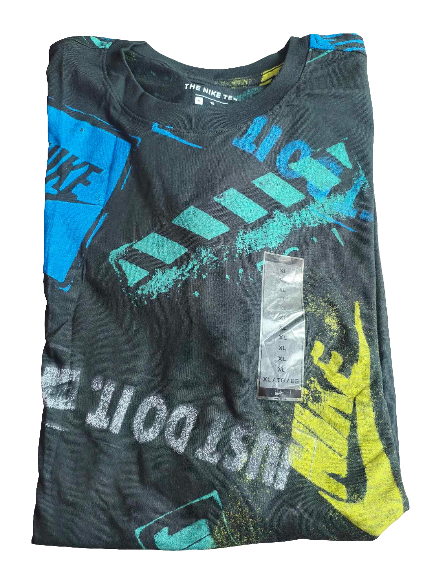 PLAYERA NIKE JUST DO IT "LOGOS" COTTON TEE (XL)