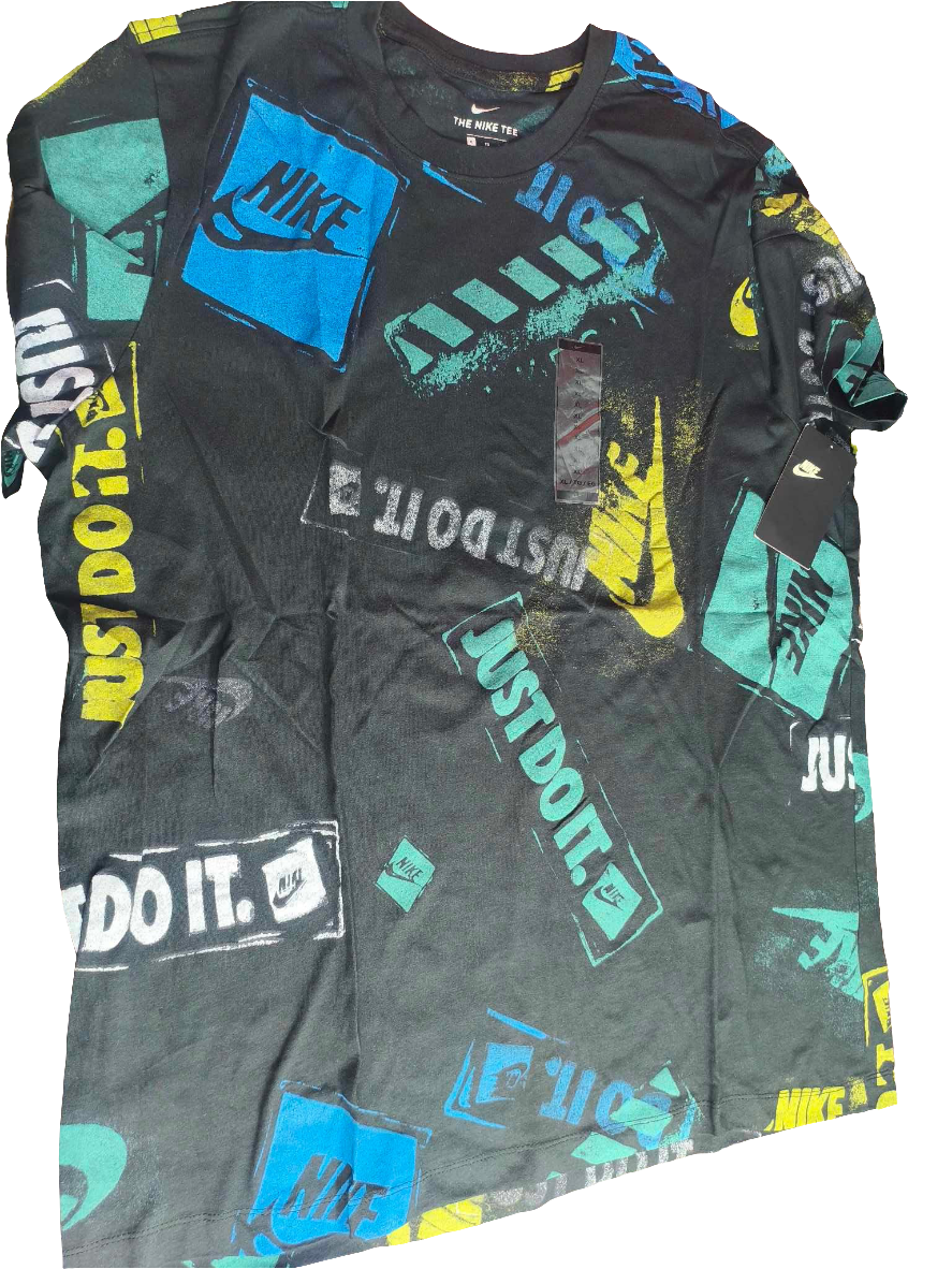 PLAYERA NIKE JUST DO IT "LOGOS" COTTON TEE (XL)
