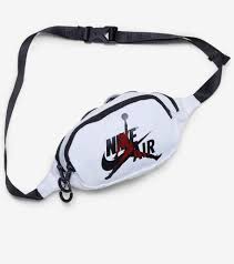 CANGURERA JORDAN CLASSCIS WHITE CROSSBODY