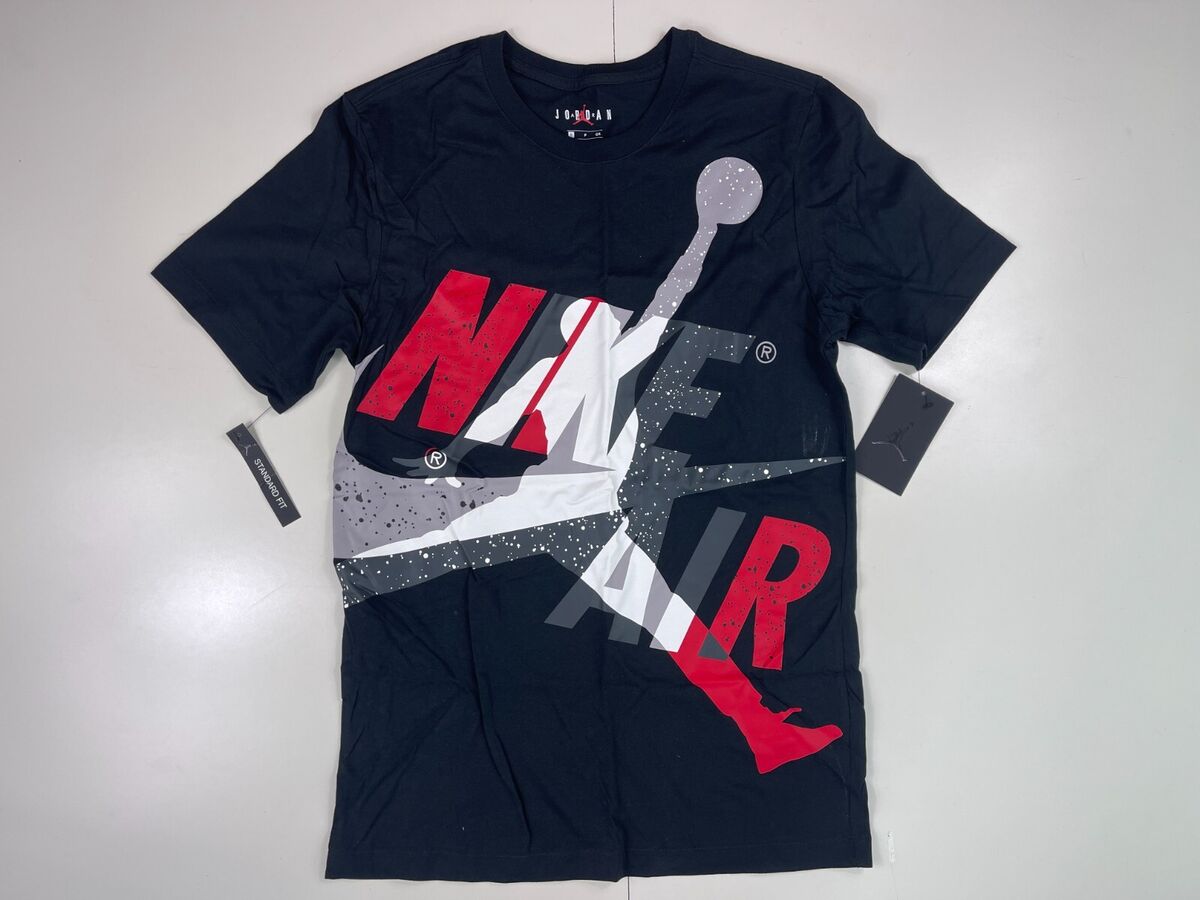 PLAYERA JORDAN CLASSICS BIG LOGO BLACK