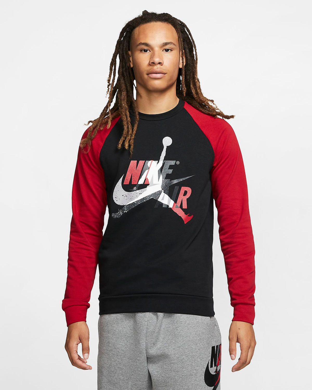 SUDADERA JORDAN JUMPMAN CLASSICS BRED (S)