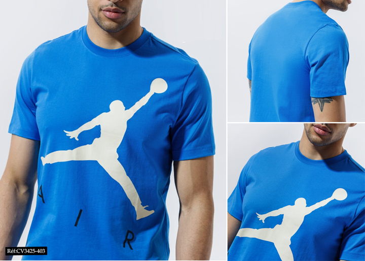PLAYERA JORDAN JUMPMAN AIR BLUE