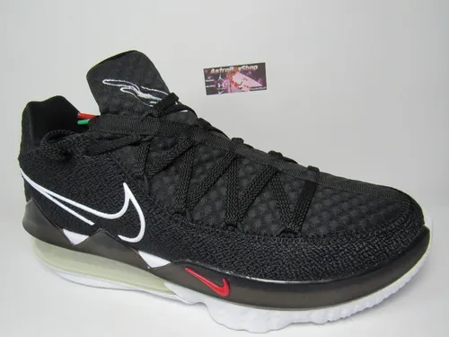 LEBRON JAMES 17 LOW "BLACK-COLORS" EN CAJA MODELO REDUCIDO